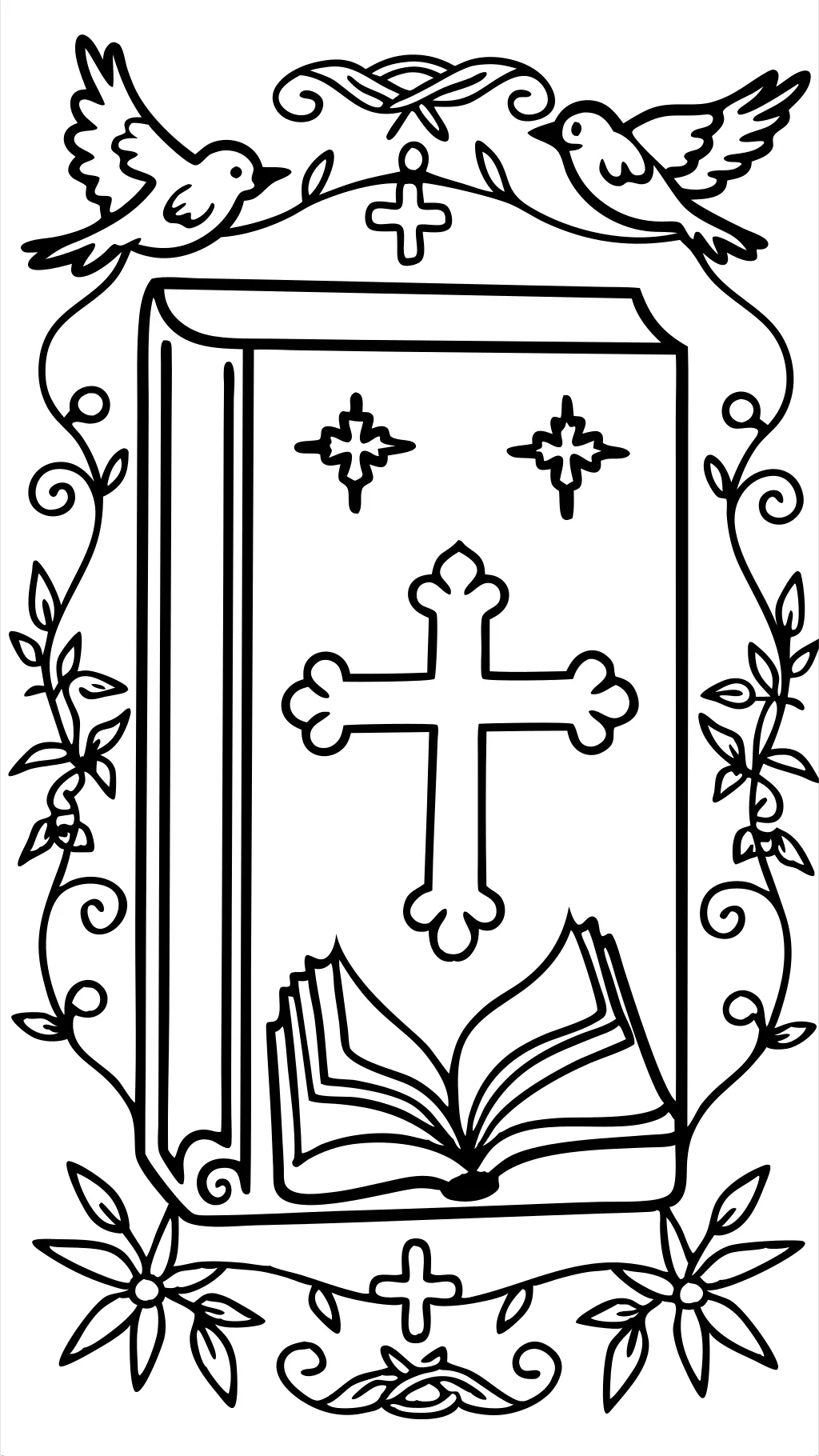 bible book coloring page